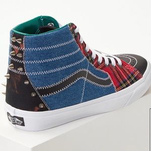 Vans Tartan High Top Sneaker